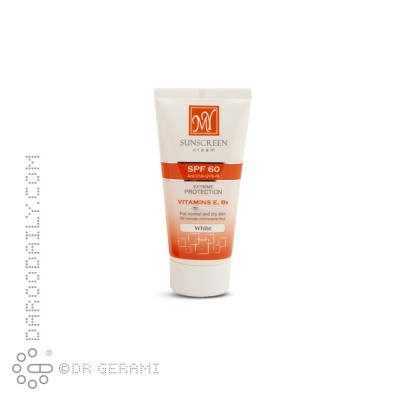 کرم ضد آفتاب بی رنگ SPF60 مای 50 میلی لیتری
