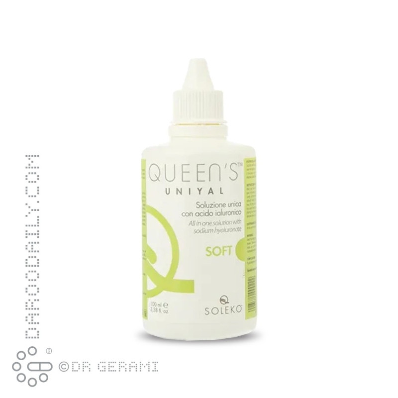 مایع شستشو لنز مدل Queens Uniyal سولکو 100 میلی لیتری