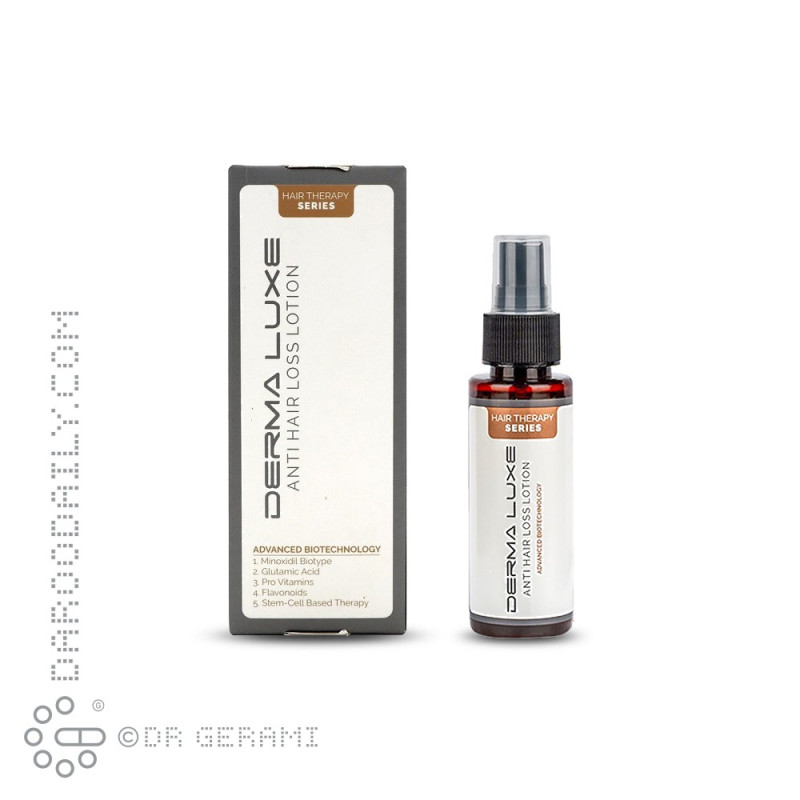 لوسیون ضد ریزش و رویش مجدد مو درمالوکس 75 میلی لیتری