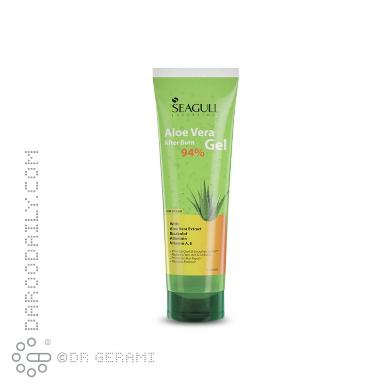 ژل بعد از سوختگی حاوی عصاره آلوئه ورا 94 درصد سی گل 100 میلی لیتری