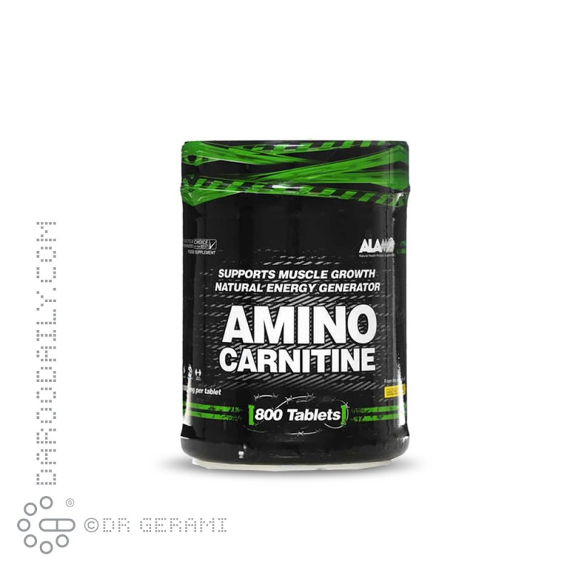 قرص آمینو کارنیتین 1000 میلی گرمی آلامو 800 عددی