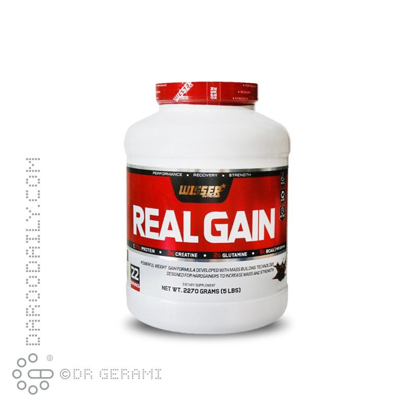 پودر رئال گین شکلاتی ویثر نوتریشن 2270 گرمی