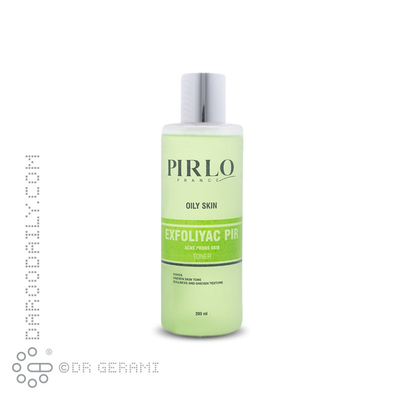 تونر پاک کننده پوست چرب پیرلو 200 میلی لیتری