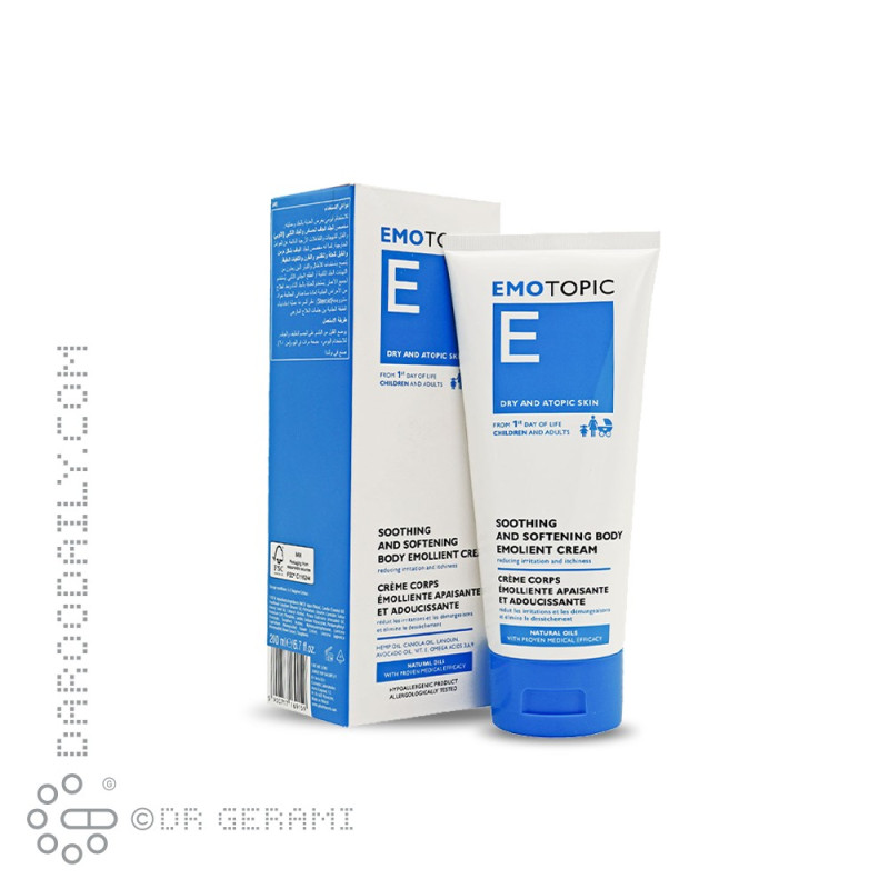 کرم محافظ امولینت نرم کننده دهنده پوست حساس مدل Emotopic فارماسریز 75 میلی لیتری