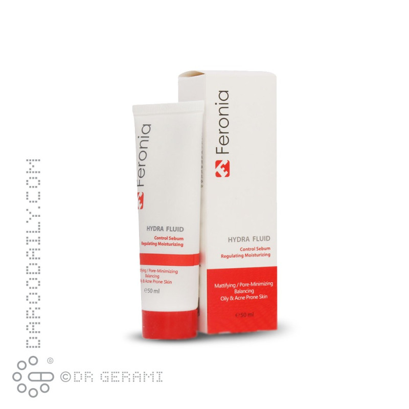 فلوئید مرطوب کننده پوست چرب فرونیا 50 میلی لیتری