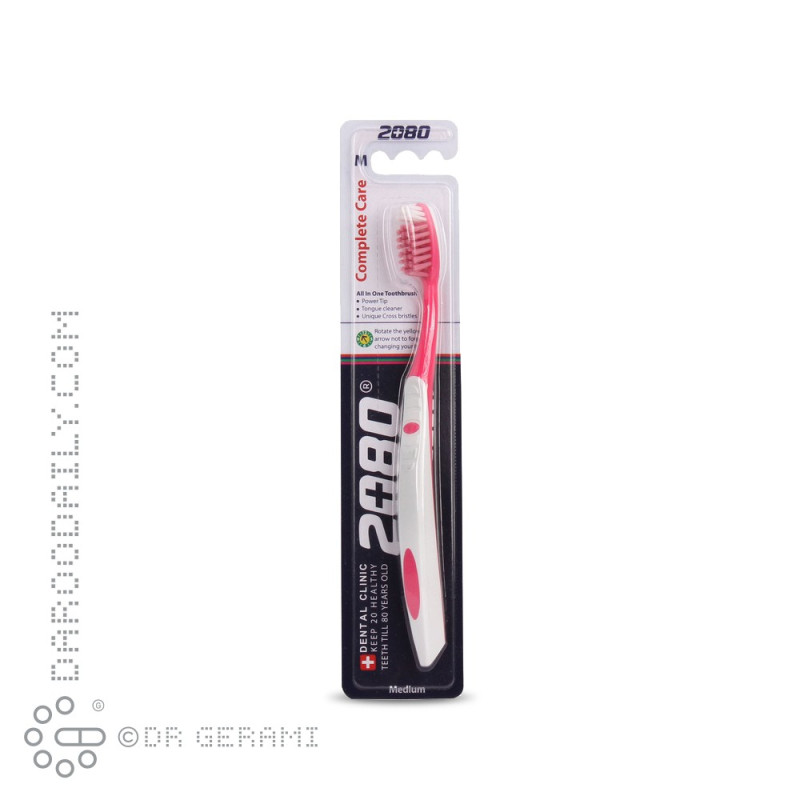 مسواک بزرگسال با برس متوسط مدل کامپلیت 2080