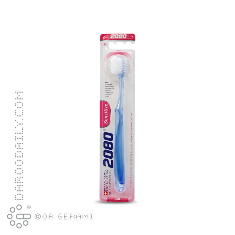 مسواک بزرگسال با برس نرم مدل سنستیو 2080
