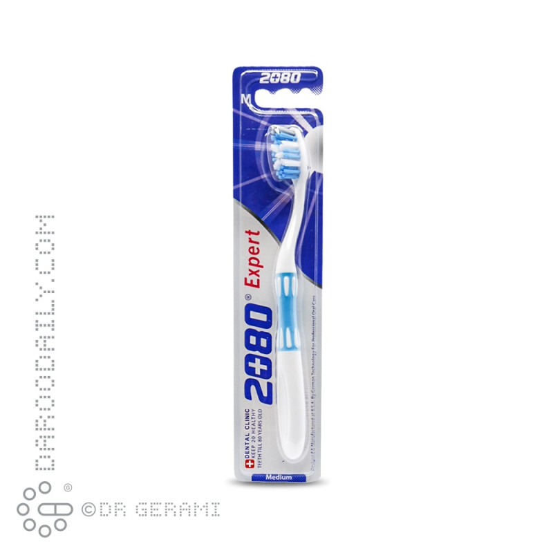 مسواک بزرگسال با برس متوسط مدل اکسپرت 2080