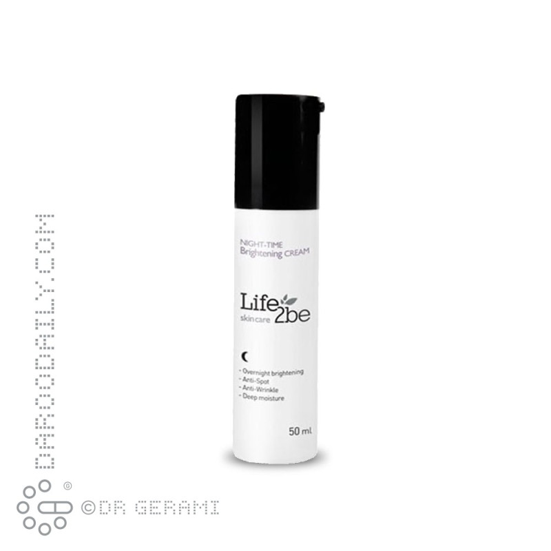 کرم روشن کننده شب لایف توبی 50 میلی لیتری