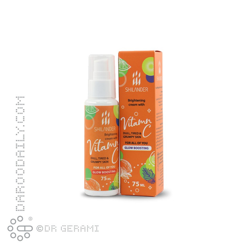 کرم روشن کننده پوست حاوی ویتامین C شیلاندر 75 میلی لیتری