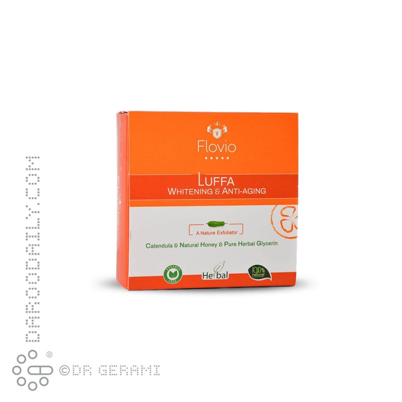 صابون گلیسیرین گل کالندولا مدل Luffa فلویو 85 گرمی