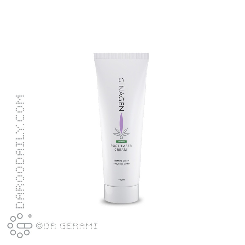 کرم تسکین دهنده التهاب پس از لیزر ژیناژن 100 میلی لیتری