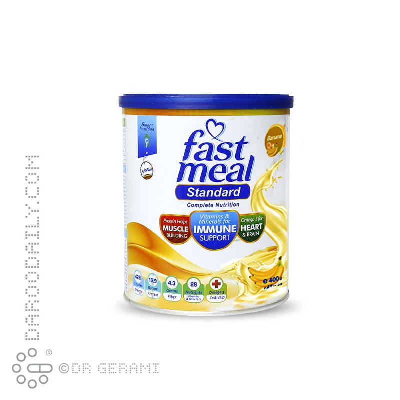 پودر فست میل استاندارد موزی اسمارت نوتریشن ۴۰۰ گرمی