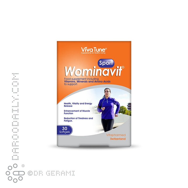 سافت ژل ومیناویت اسپورت ویواتیون 30 عددی