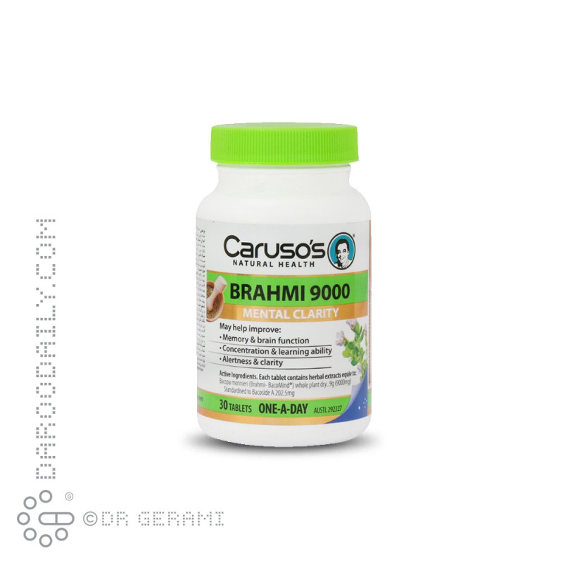 قرص برهمی 9000 کاروسوس نچرال هلث 30 عددی