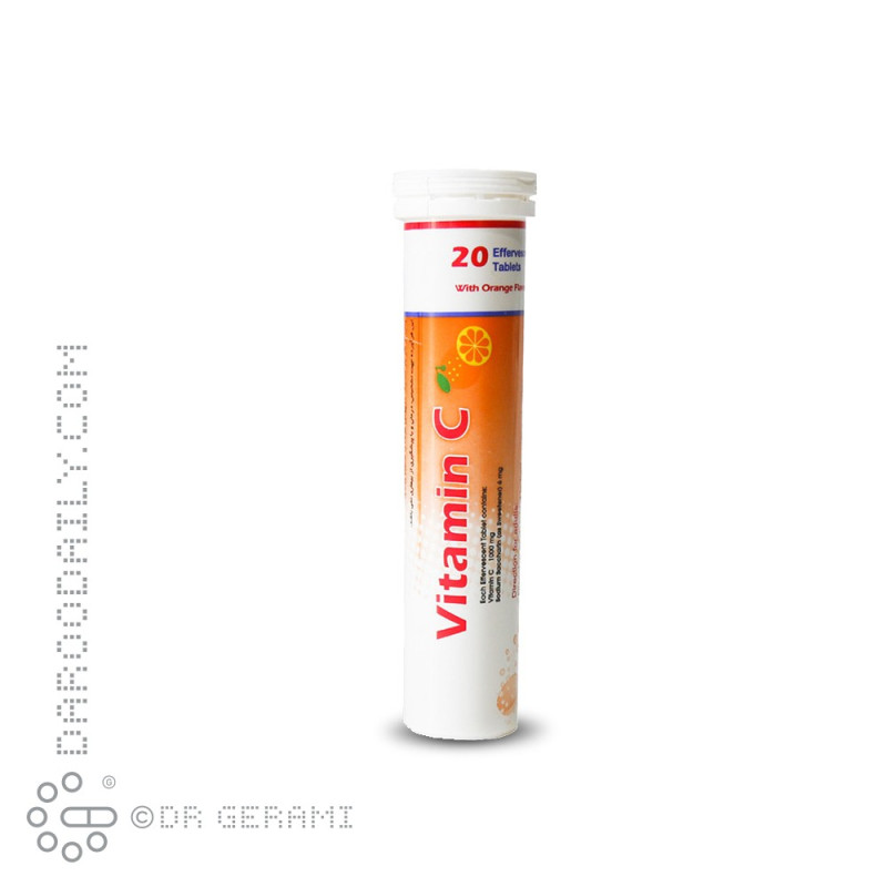 قرص جوشان 1000 میلی گرمی ویتامین C اکسیر 20 عددی