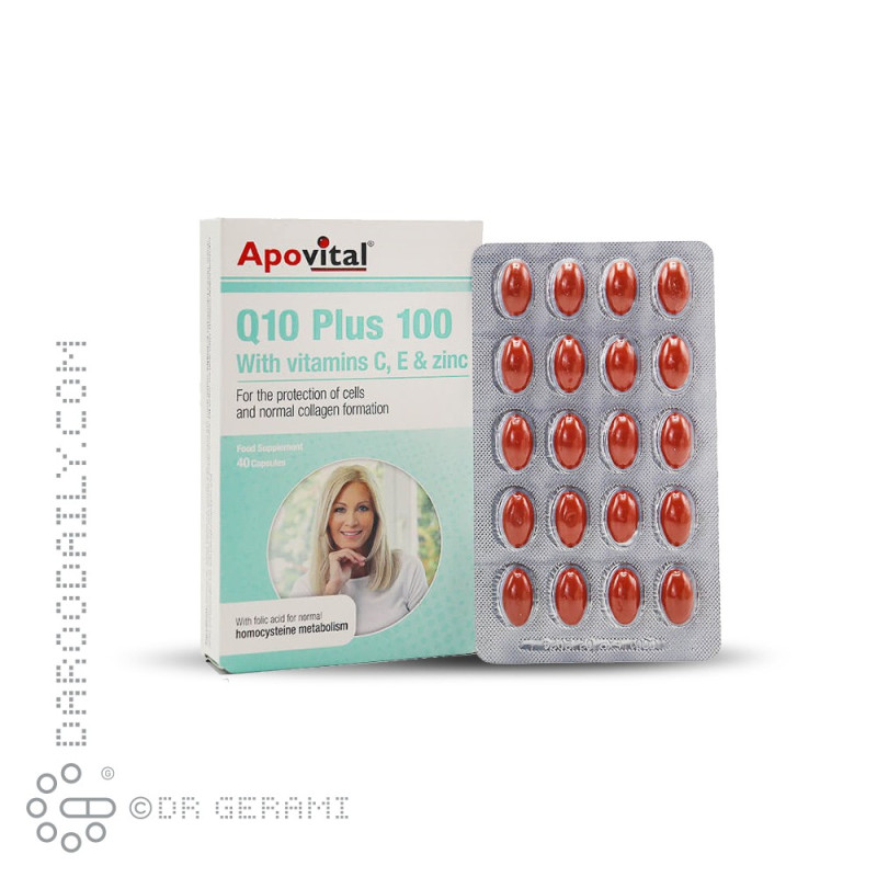 کپسول کیوتن پلاس 100 آپوویتال 40 عددی