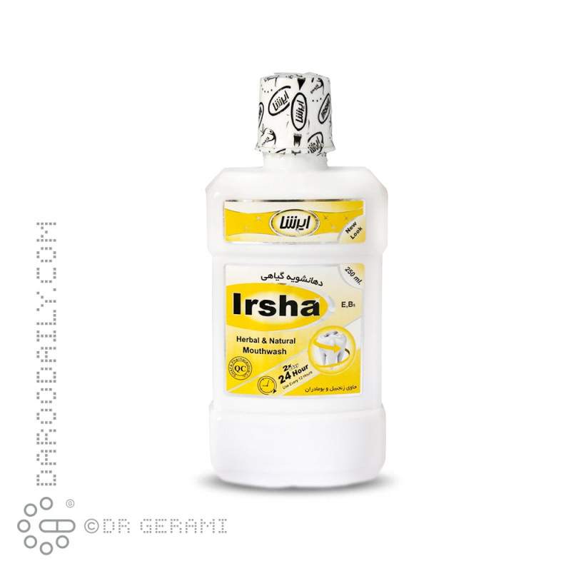 دهانشویه گیاهی ایرشا 250 میلی لیتری