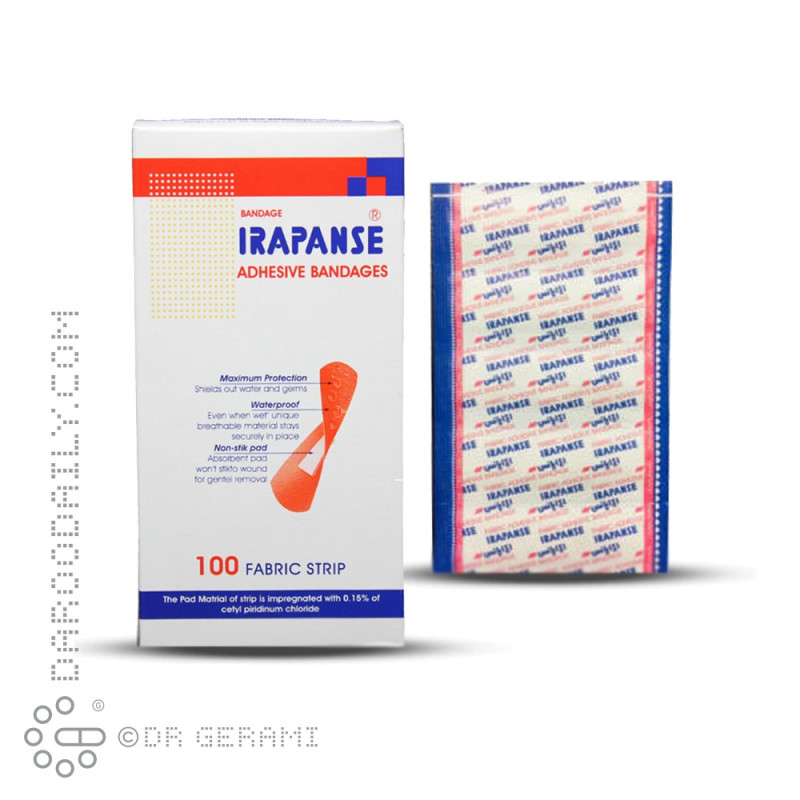 چسب زخم ایراپانس 100 عددی