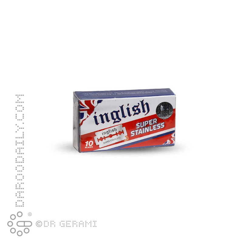 تیغ یدک حرفه ای Super Stainless اینگلیش 10 عددی