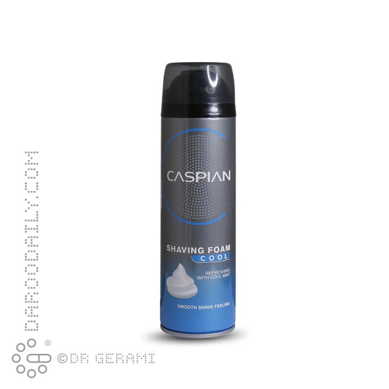 فوم اصلاح صورت مدل Cool کاسپین 200 میلی لیتری