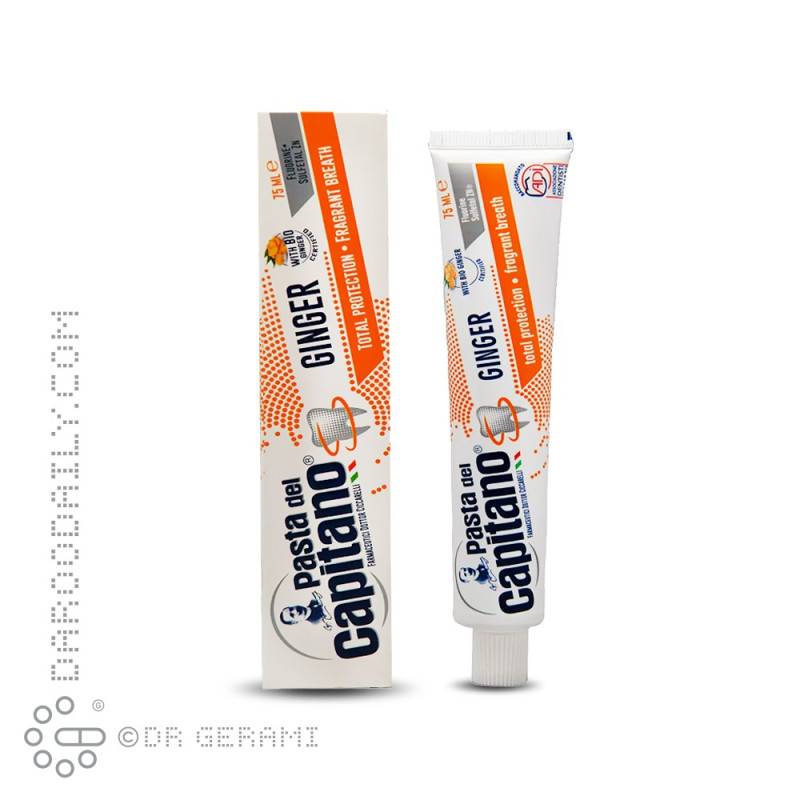 خمیر دندان زنجبیل پاستا دل کاپیتانو 75 میلی لیتری