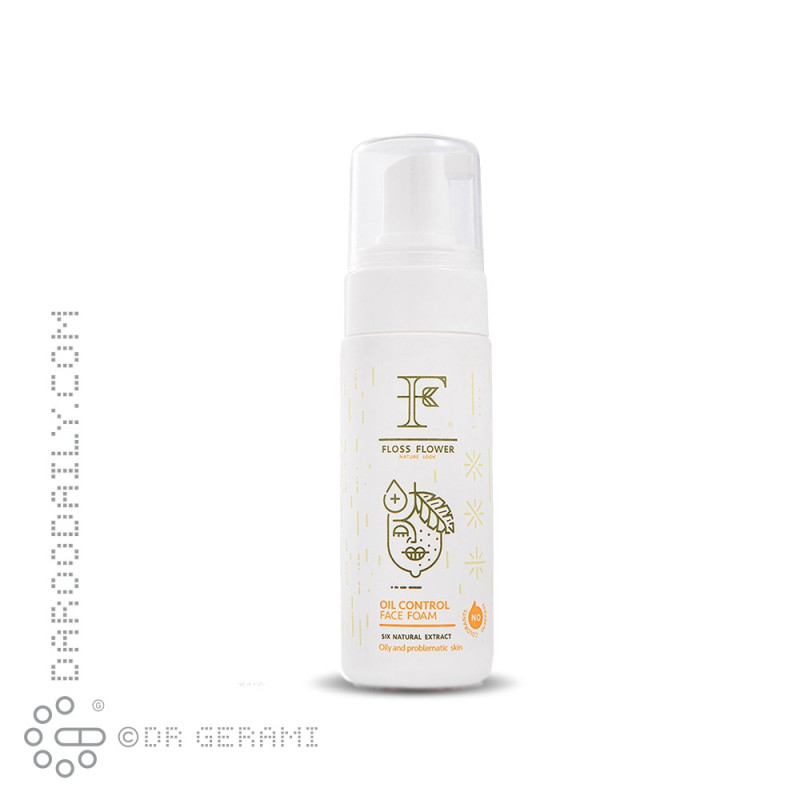 فوم پاک کننده پوست چرب فلوس فلاور 150 میلی لیتری