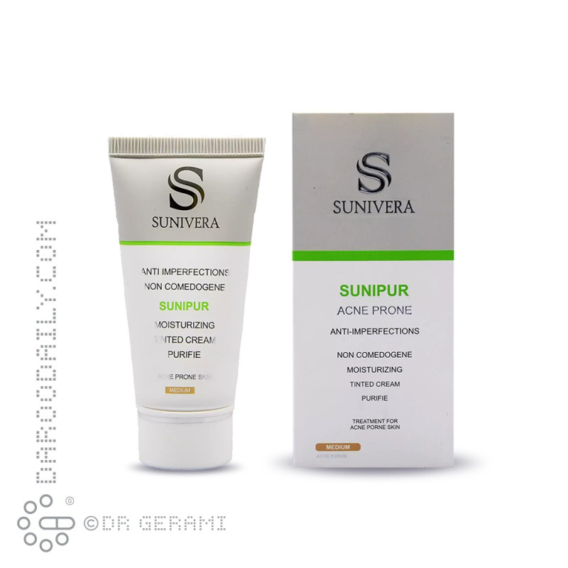 کرم ضد جوش بژ متوسط مدل Sunipur سانیورا 30 میلی لیتری