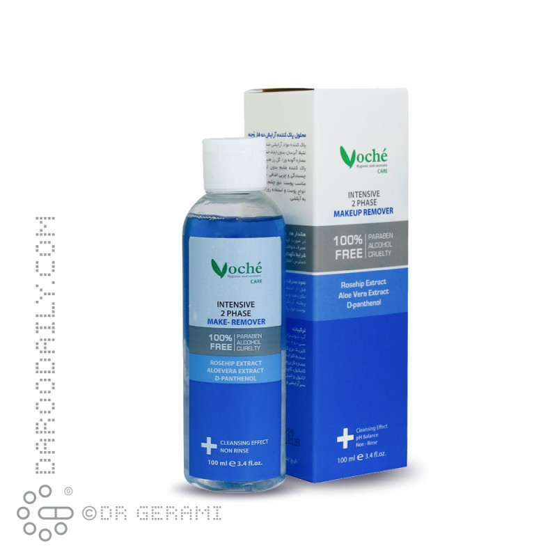 محلول پاک کننده آرایش دو فاز وچه 100 میلی لیتری