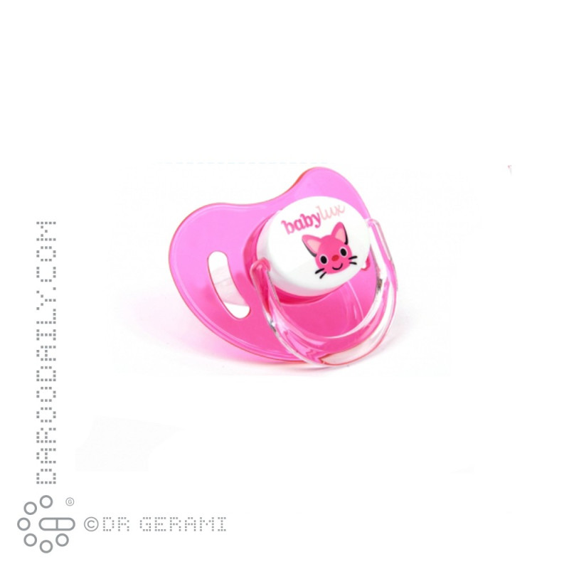 پستانک ارتودنسی شفاف سیلیکونی بی بی لوکس کد 101