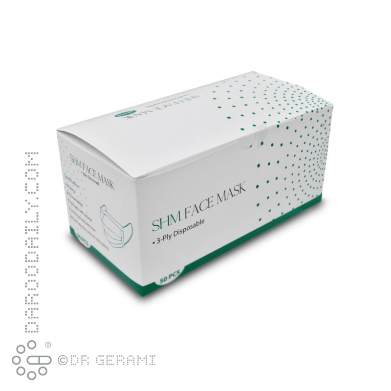 ماسک سه لایه اس اچ ام 50 عددی