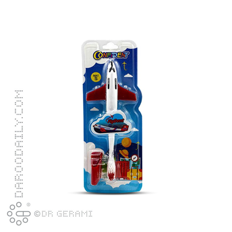 مسواک کودک برس نرم مدل Fly Dent کانفیدنت