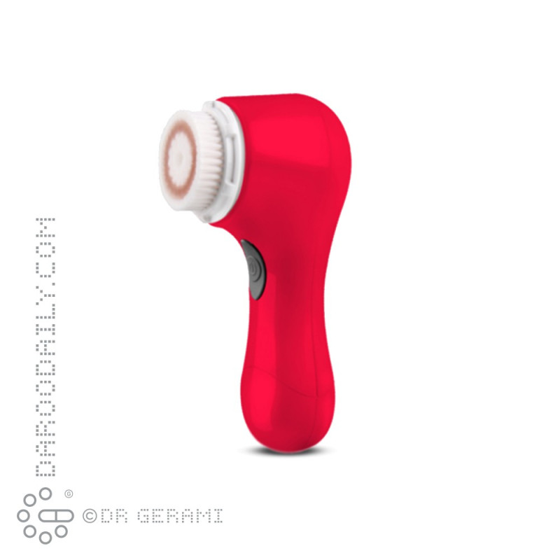 فیس براش لرزشی رنگ قرمز سری CIH-F801 مدل Pretty2 کیوت اسکین