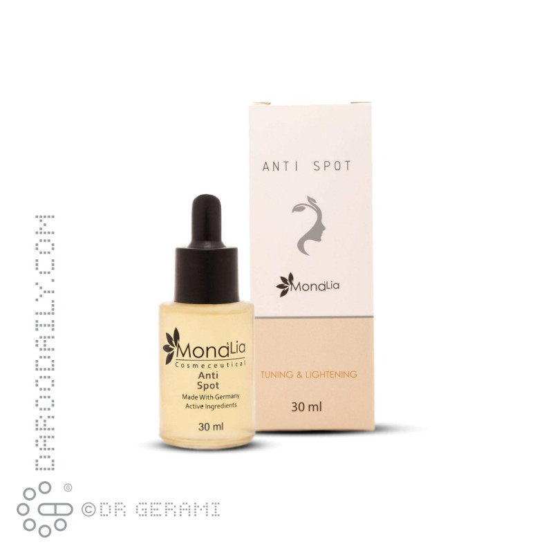 سرم روشن کننده و ضد لک مونالیا 30 میلی لیتری