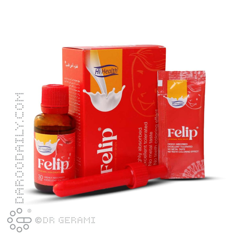 قطره آهن فلیپ های هلث 30 میلی لیتری