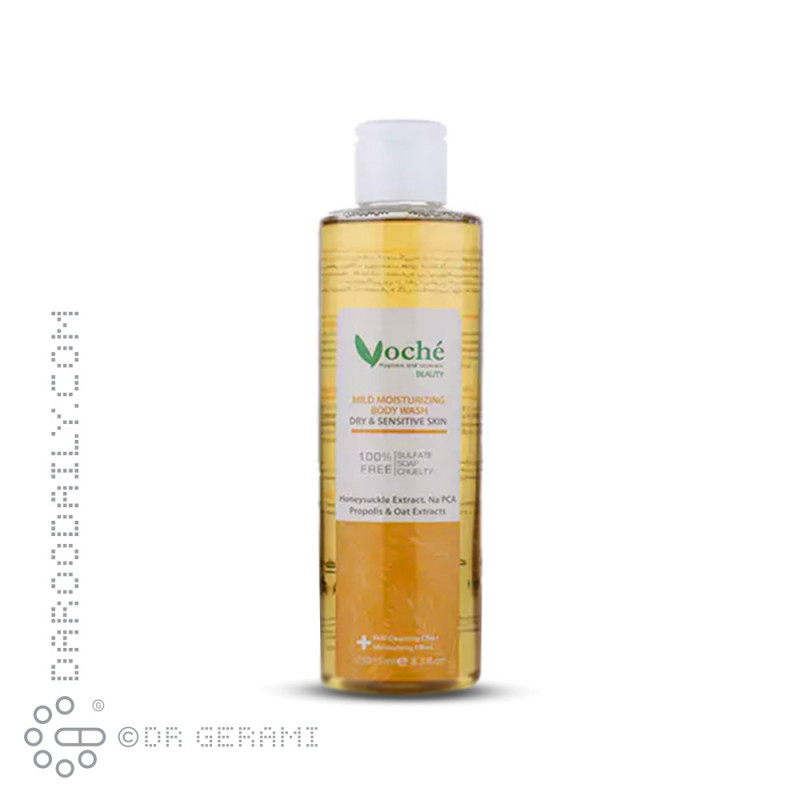 شامپو بدن پوست خشک و حساس وچه 250 میلی لیتری