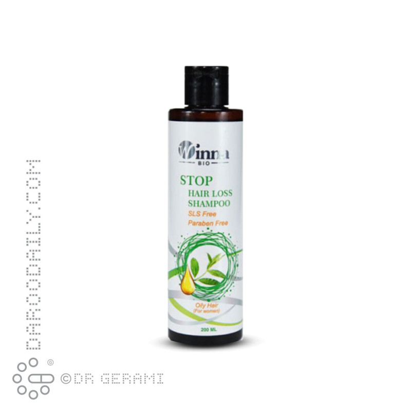 شامپو تقویت کننده موهای چرب بانوان وینا 200 میلی لیتری