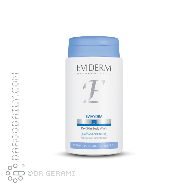 شامپو بدن پوست های خشک مدل Evi Hydra اویدرم 200 میلی لیتری