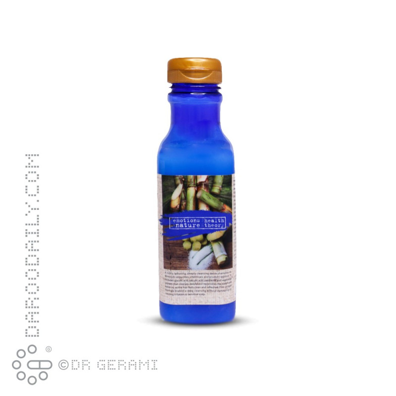 شامپو موهای چرب حاوی گلایکولیک اسید هلس تئوری 385 میلی لیتری