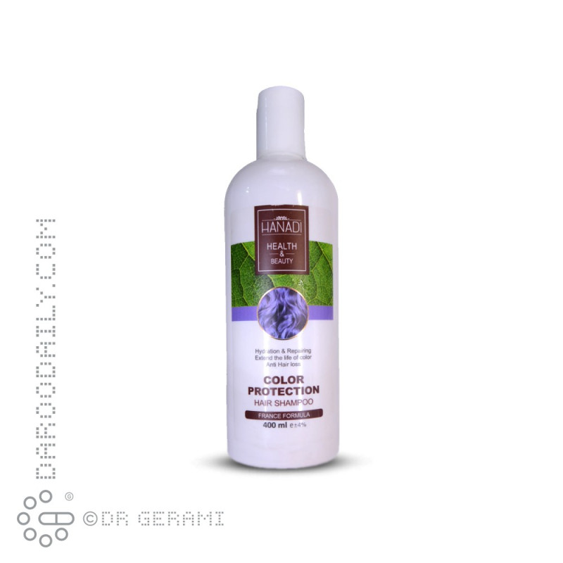 شامپو موهای رنگ شده هانادی  400 میلی لیتری
