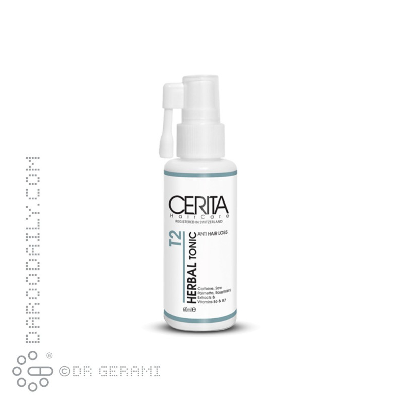 هیرتونیک گیاهی T2 سریتا 60 میلی لیتری