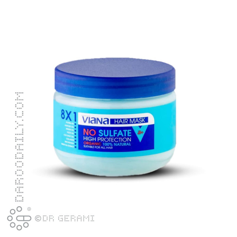 ماسک مو فاقد سولفات ویانا 500 میلی لیتری