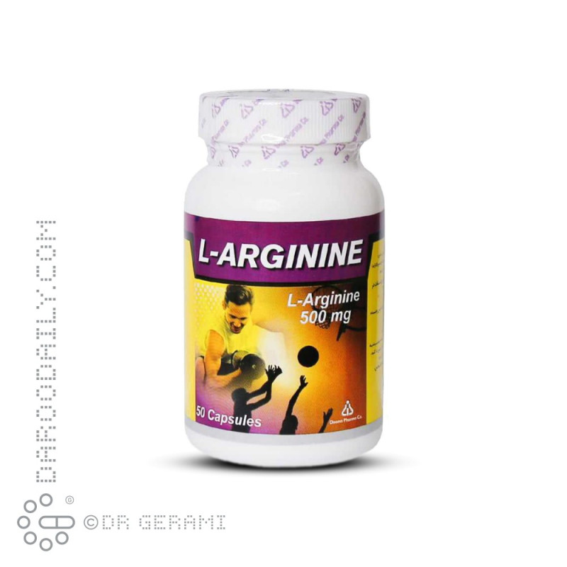 سافت ژل ال آرژنین 500 میلی گرمی دانا 50 عددی