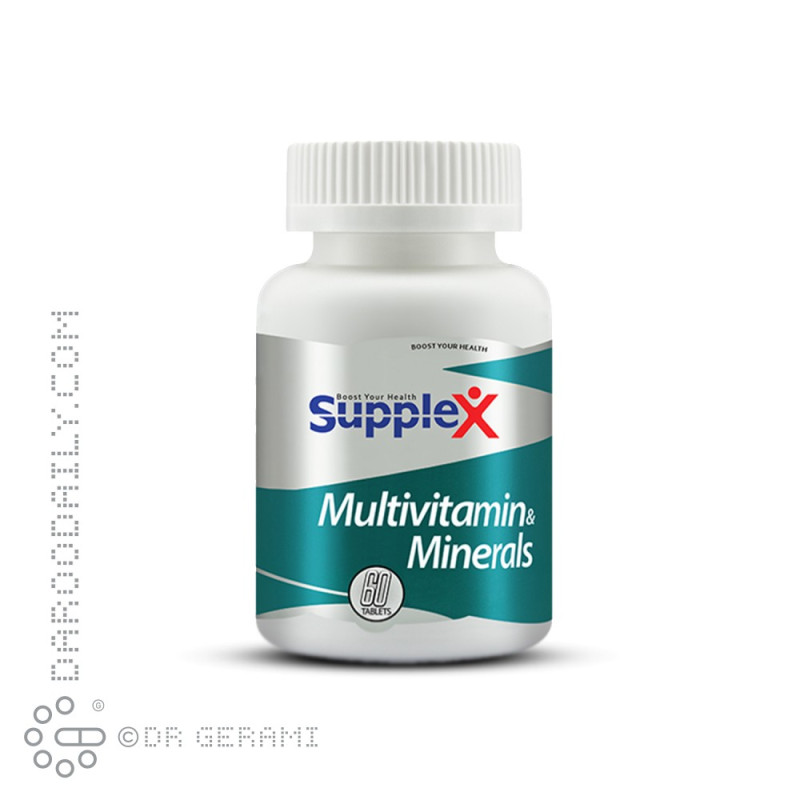 قرص مولتی ویتامین و مینرال ساپلکس 60 عددی