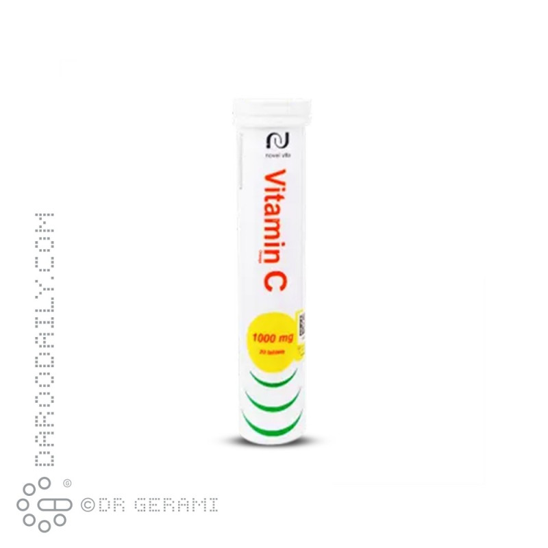 قرص جوشان 1000 میلی گرمی ویتامین C نوول ویتا 20 عددی