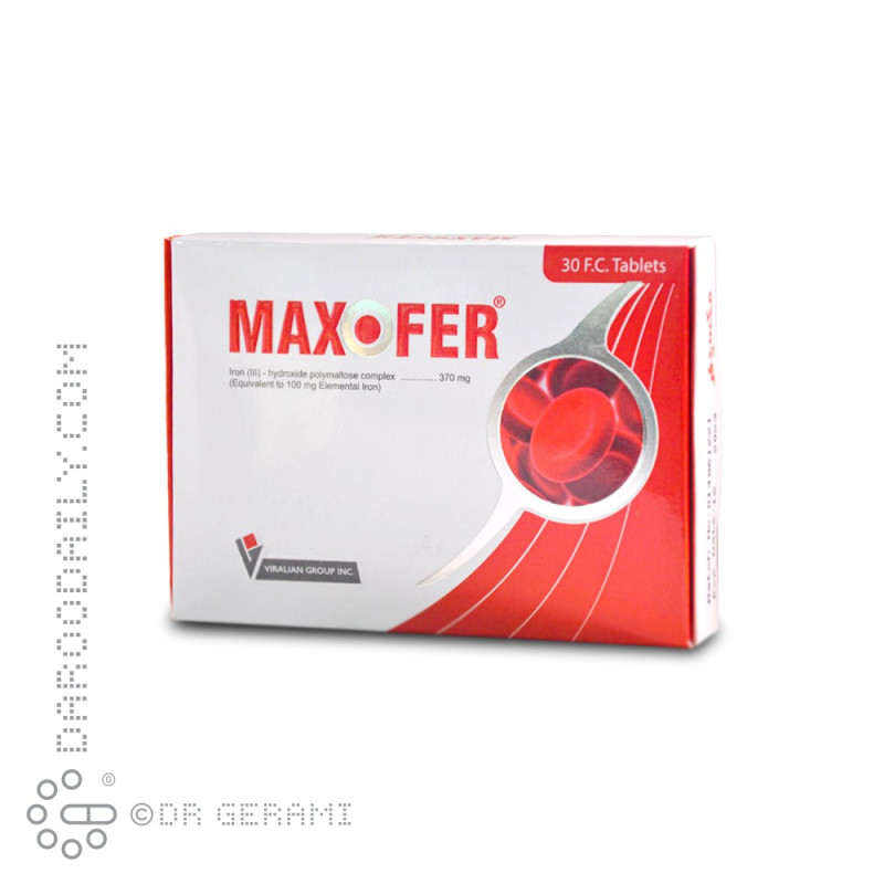 قرص مکسوفر ویرالیان 30 عددی