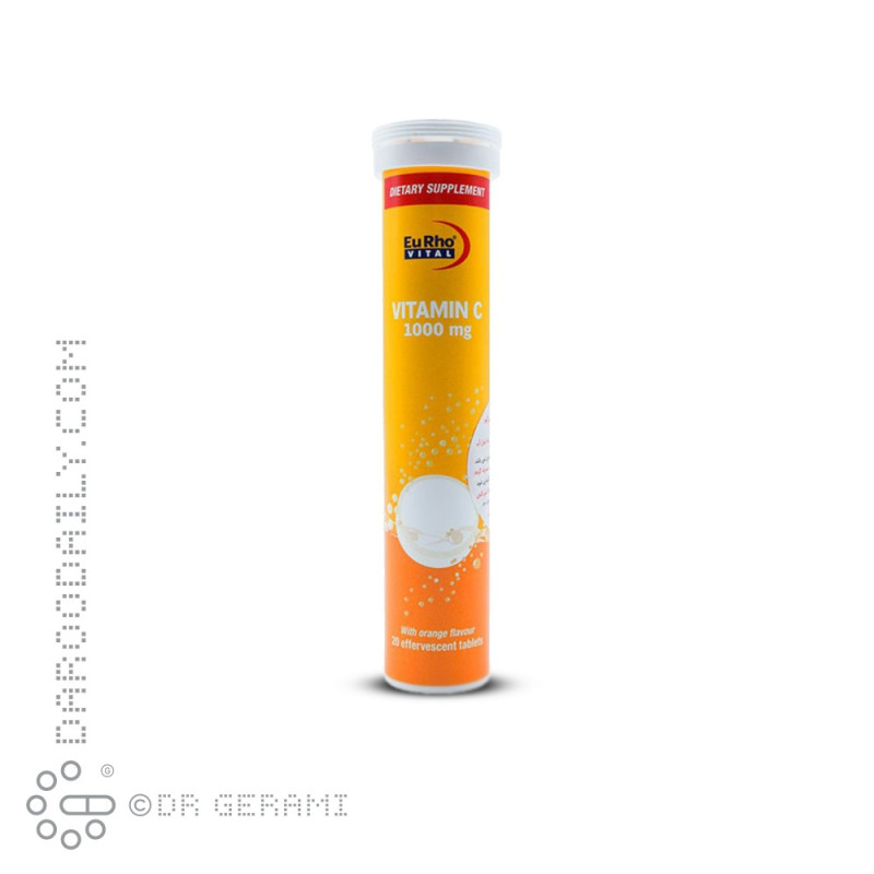 قرص جوشان مولتی ویتامین یوروویتال 20 عددی