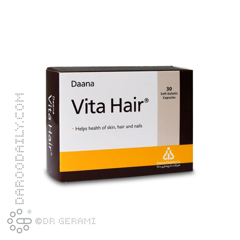 سافت ژل ویتاهیر دانا 30 عددی
