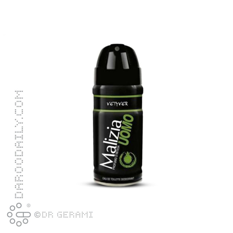 اسپری بدن آقایان مدل Uomo Vetyver مالیزیا ۱۵۰ میلی لیتری