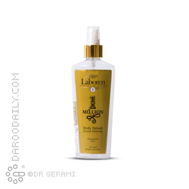 بادی اسپلش آقایان مدل 1Million لابورن ۲۵۰ میلی لیتری